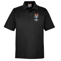 Bear Black Polo-Shirt