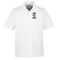 Bear White Polo-Shirt