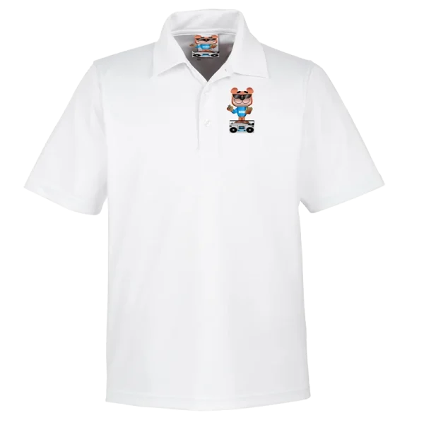 Bear White Polo-Shirt